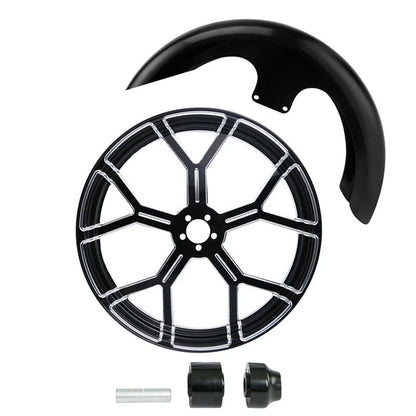 23" Wheel Rim Single Disc Hub for Harley Touring (2008–2024)