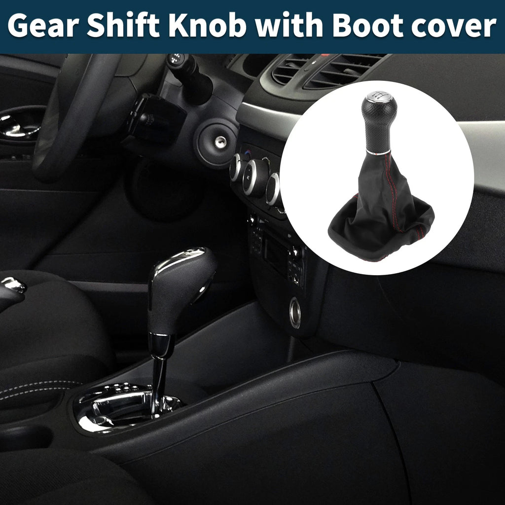 6 Speed Gear Shift Knob Cover Replacement for Volkswagen Golf II (1983–1991)