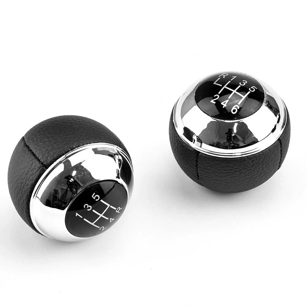 Leather Chrome Shift Knob for MINI (2001–2008)