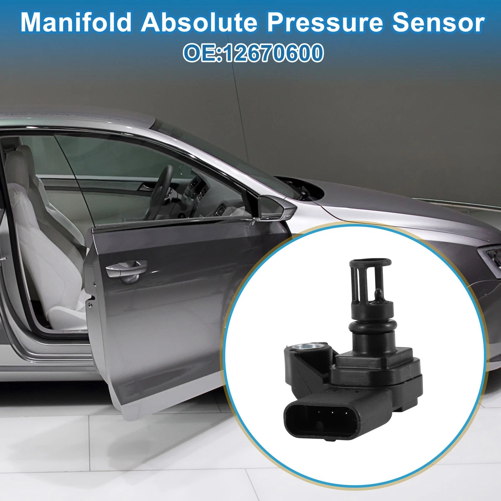Manifold Absolute Pressure Sensor for Buick Cascada 2016–2019 Replacement