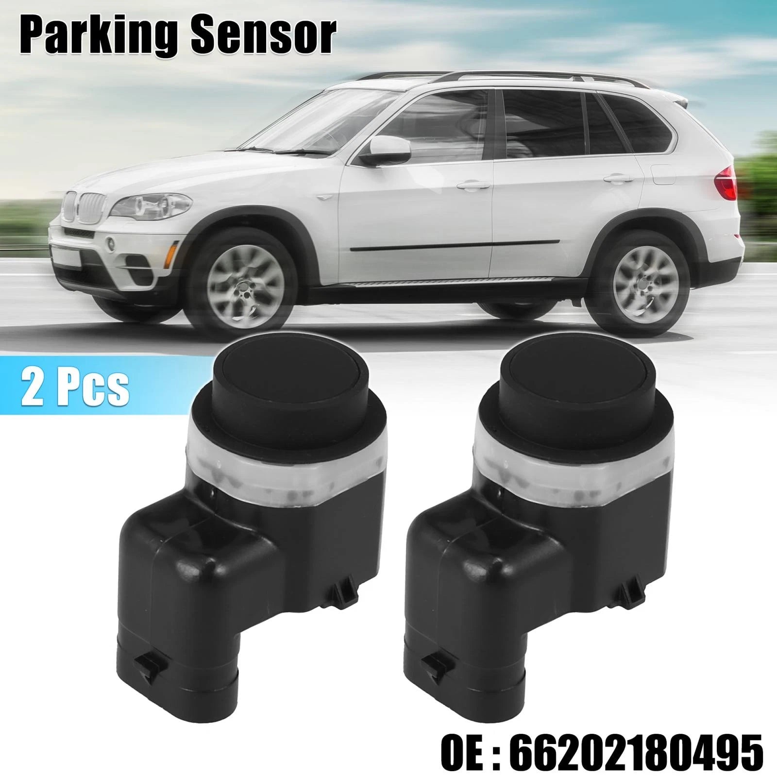 2x Reverse Parking Assist Sensor Bumper PDC Replacement for BMW X Series (2013–2024)