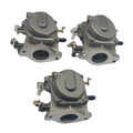 Set of 3 Carburetors for Yamaha 60HP E60M (6K5-14301, 6K5-14301-01, 6K5-14301-02, 6K5-14301-03)