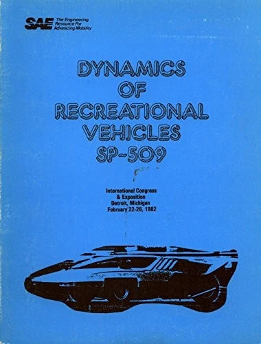 Dynamics of Recreational Vehicles Technical Book