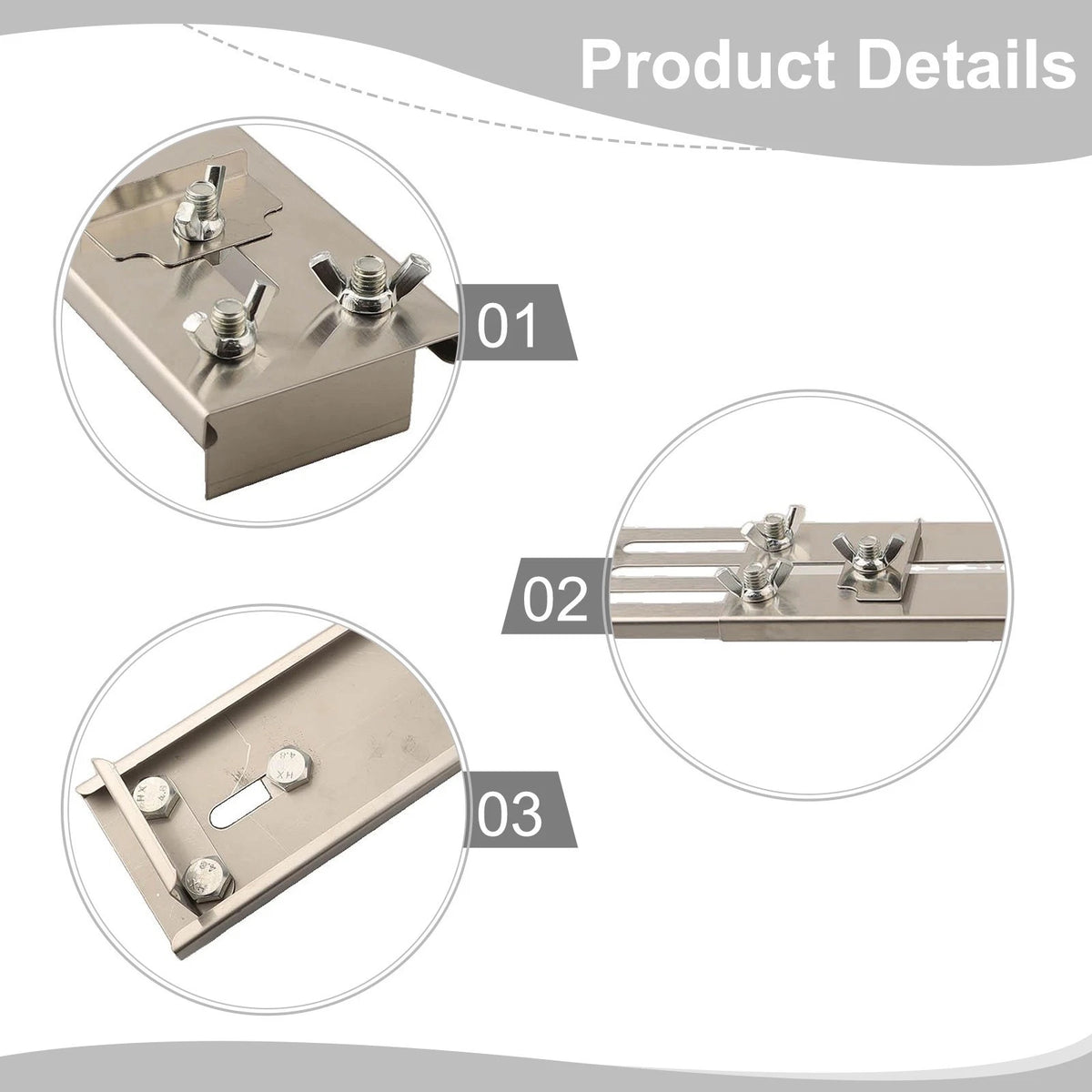Adjustable Metal Base for Kitchen Whetstone