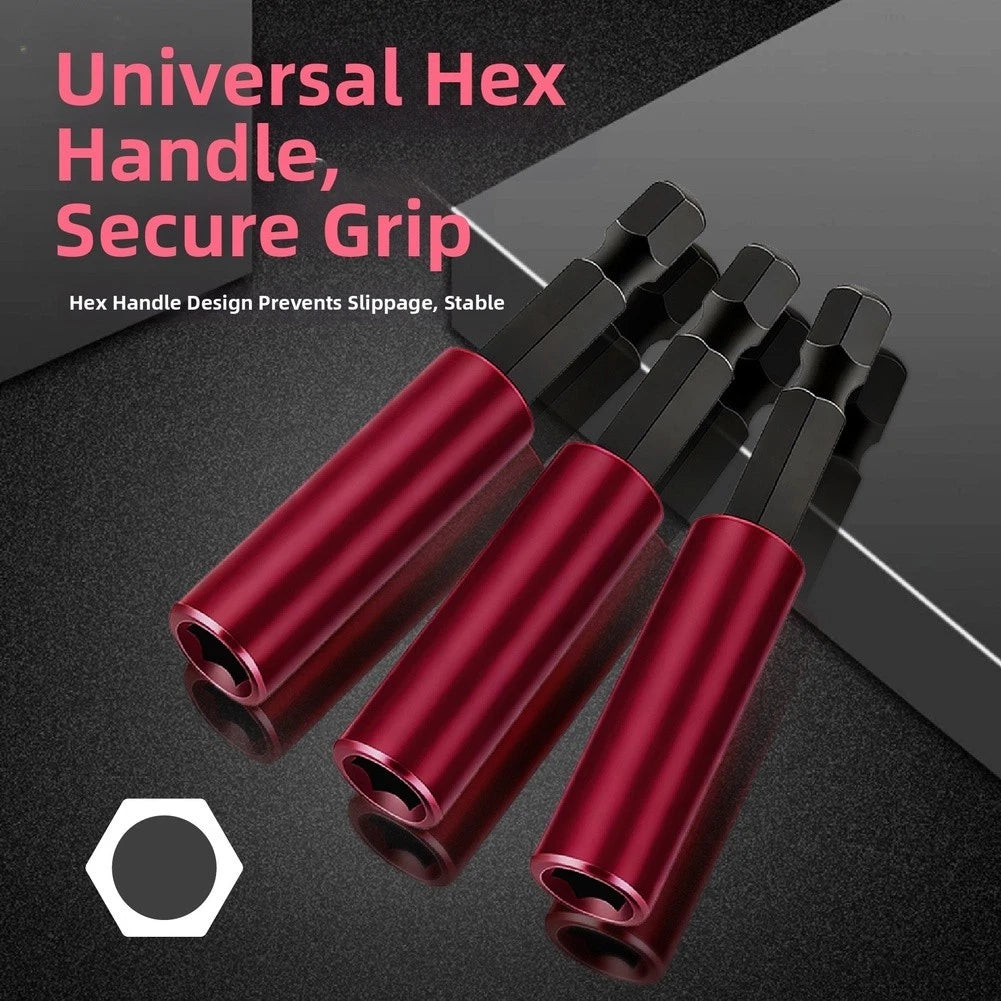 14 Shank Drill Bit Extension Rod for Quick Release and Self Locking Models
