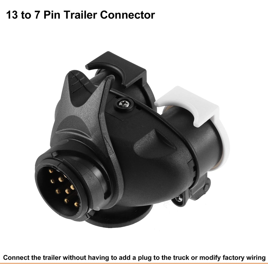 7 to 13 Pin Trailer Adapter Socket Plug for Towing for Chevrolet Silverado (2014–2019)