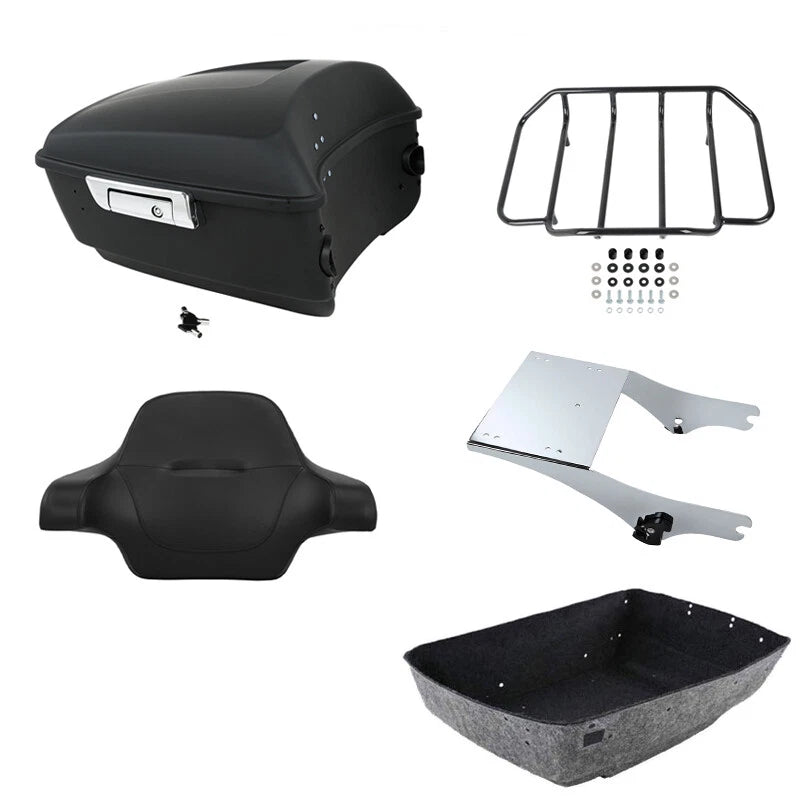 Trunk Backrest Rack Mount for Harley Touring (1997–2008)
