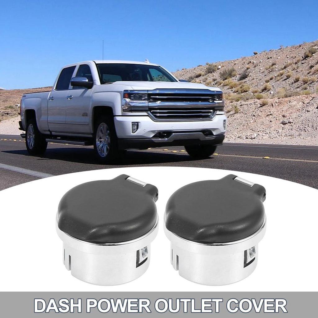 Dash Power Outlet Cover Set Front for Chevrolet Silverado (2007–2013)