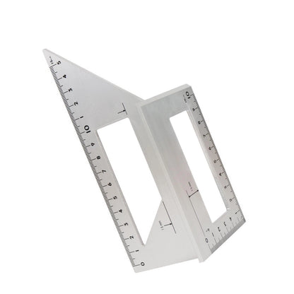Square Ruler for Woodworking Tool (45° 90°)