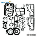 Outboard Gasket Kit for Yamaha Outboard Motor 40hp 2cyl (6R6-W0001-00)