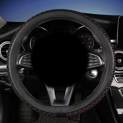 Sleek Ice Silk Steering Wheel Cover for