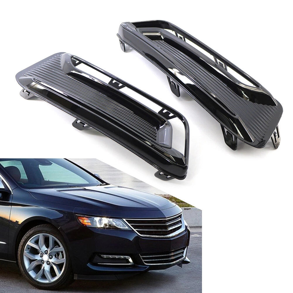 Fog Light Bezel for Chevrolet Impala (2014–2020) Black