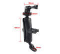 360° Motorcycle Mirror Camera Mount Bracket for GoPro
