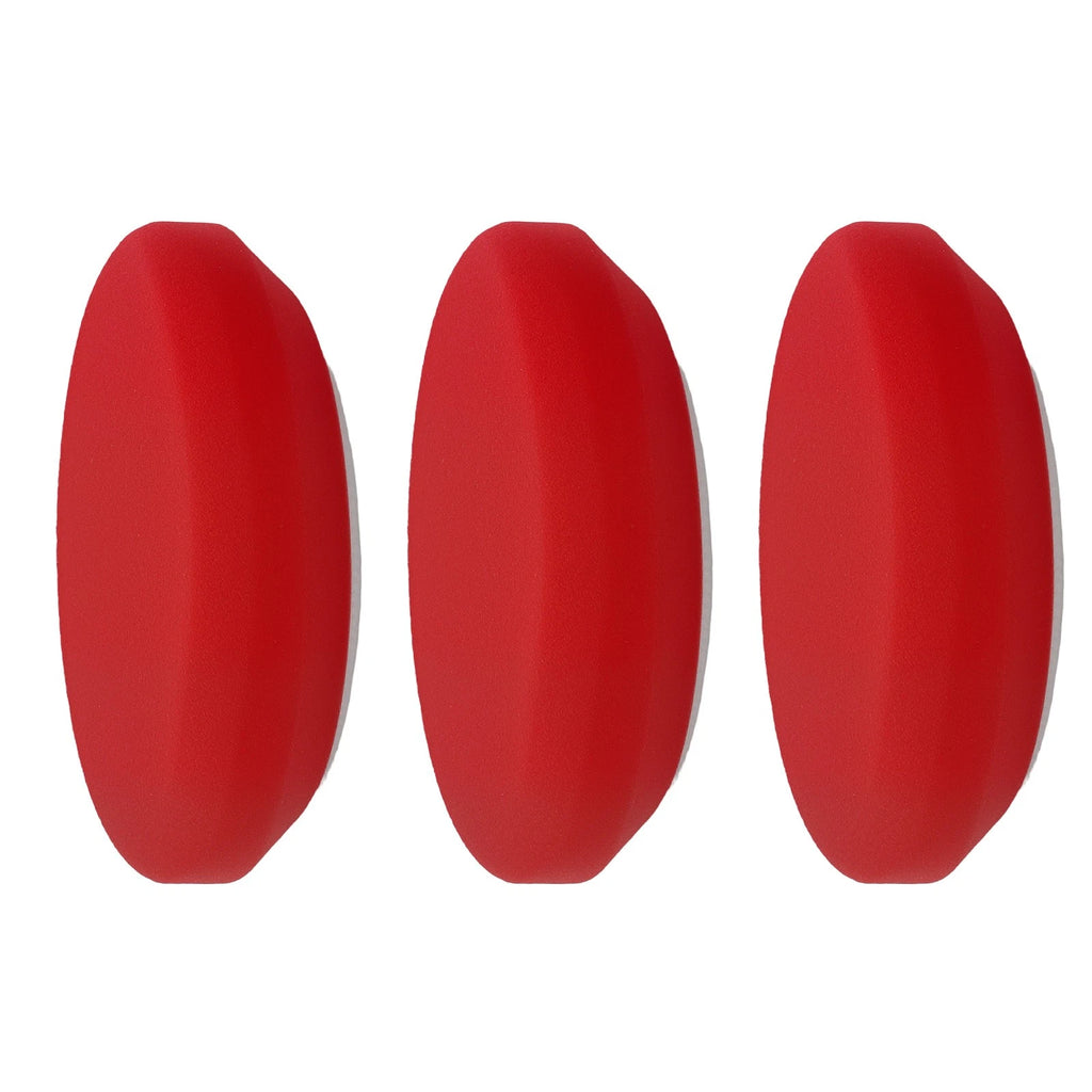 3-Inch Coarse Foam Buffing Pads for Polishing Machine (3 Pack)