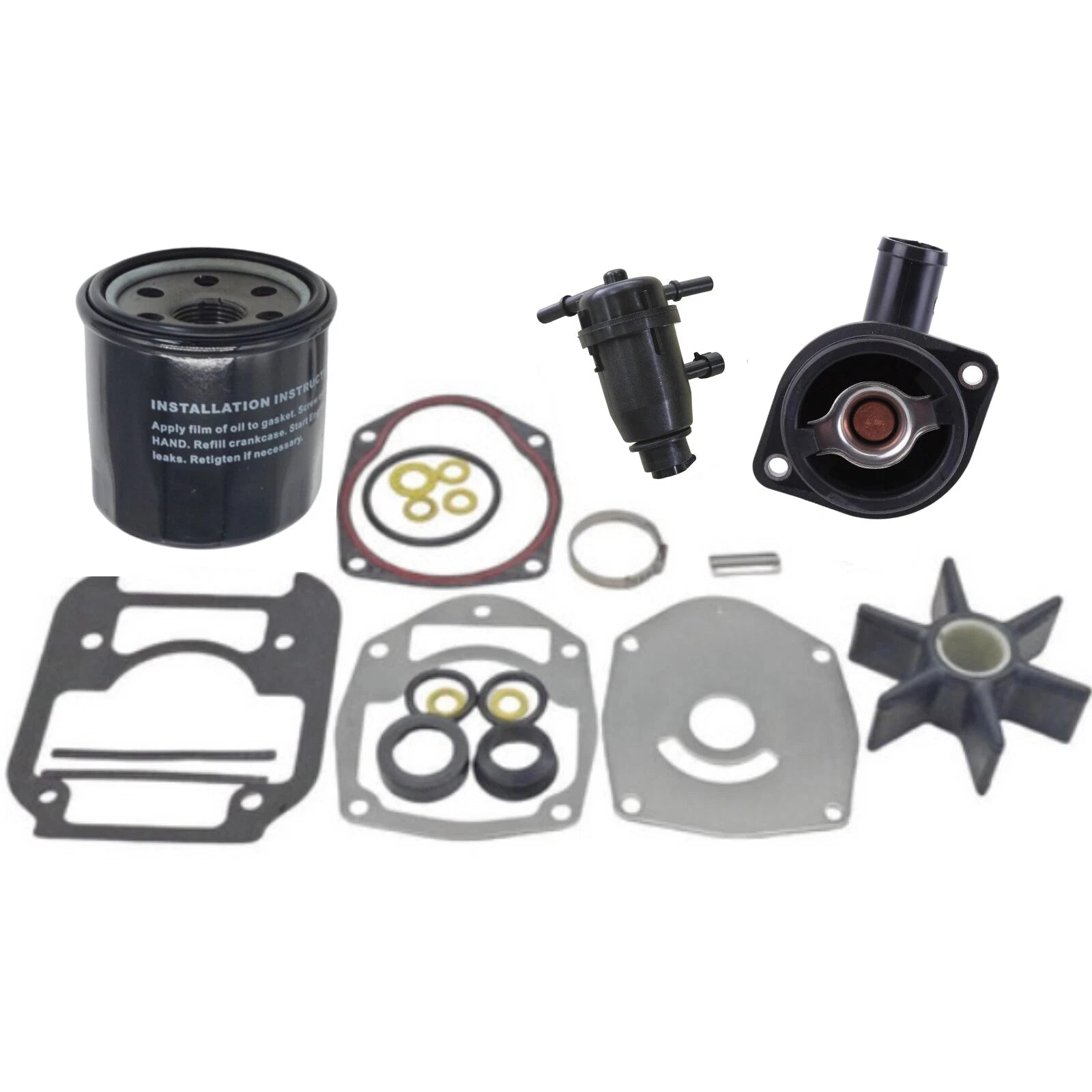 Maintenance Kit for Mercury 175 200 225 HP V6 3.4L (8M0149930, 8M0142980)