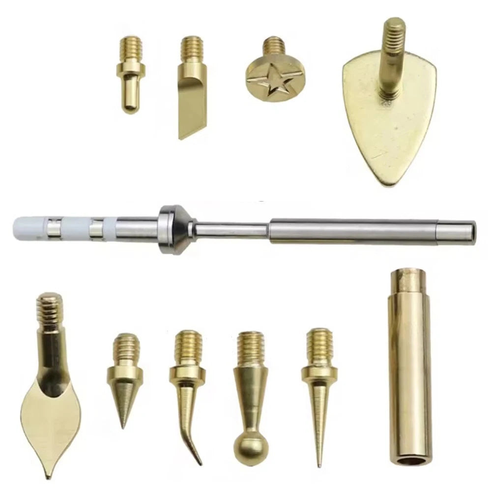 Hot Swap Nut Trimming Tool with Multiple Tip Dressing Heads