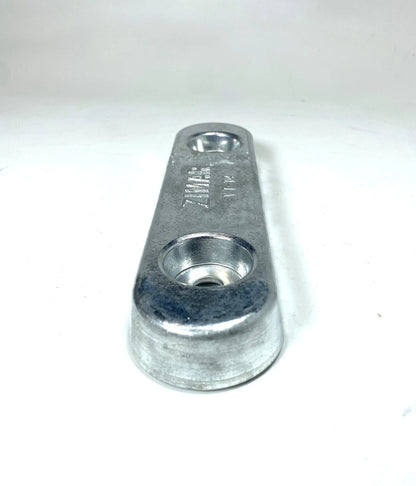 Zimar VT-14 Zinc Bolt On Drilled Plate Anode Bar 9'' for Marine Applications