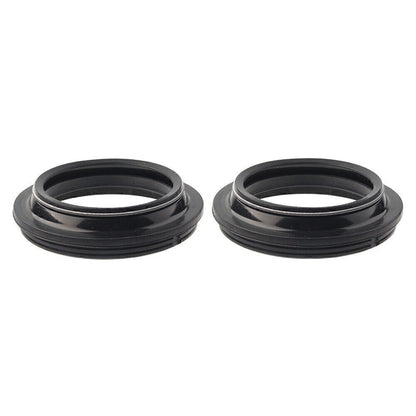 2x 41X53MM Motorcycle Front Fork Damper Shock Absorber Fork Black Dust Seals