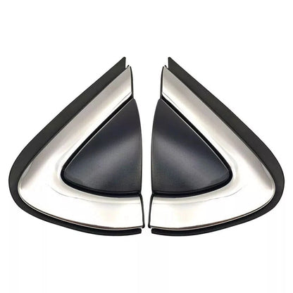 Left & Right Door Mirror Side Corner Triangle Trim For Honda CR-V CRV 2017-2022