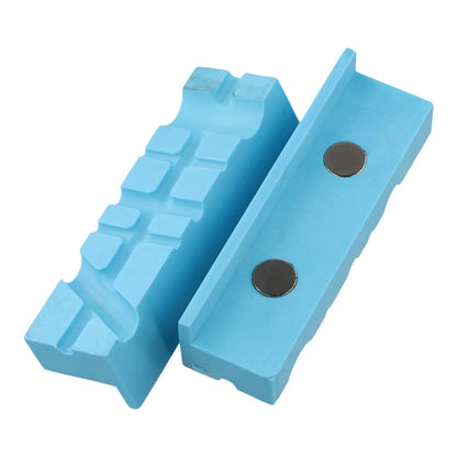 Magnetic Vise Jaw Pads for Enhanced Workspace Functionality