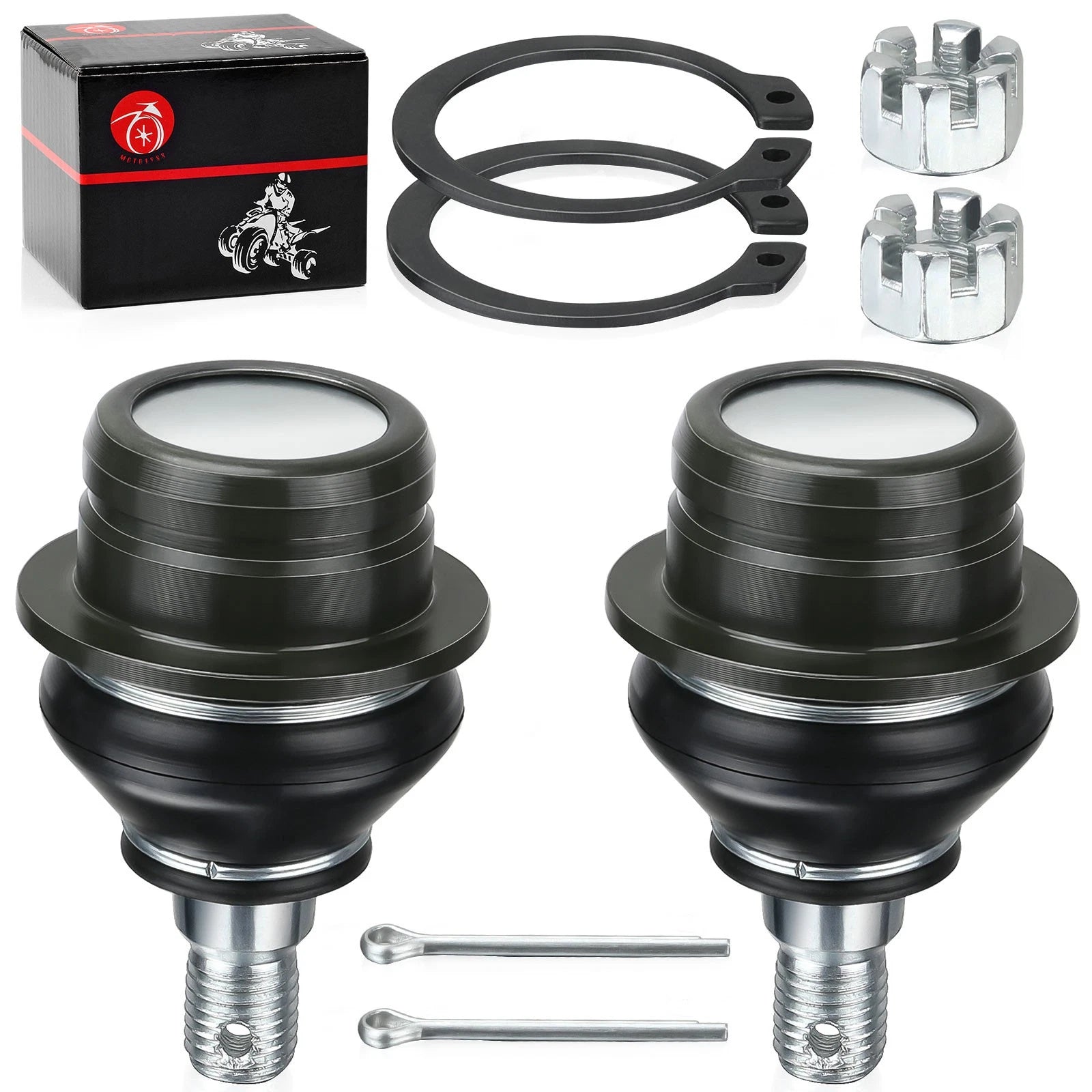 Front Upper Lower Arm Ball Joints for Arctic Cat DVX 400 (2004–2008)