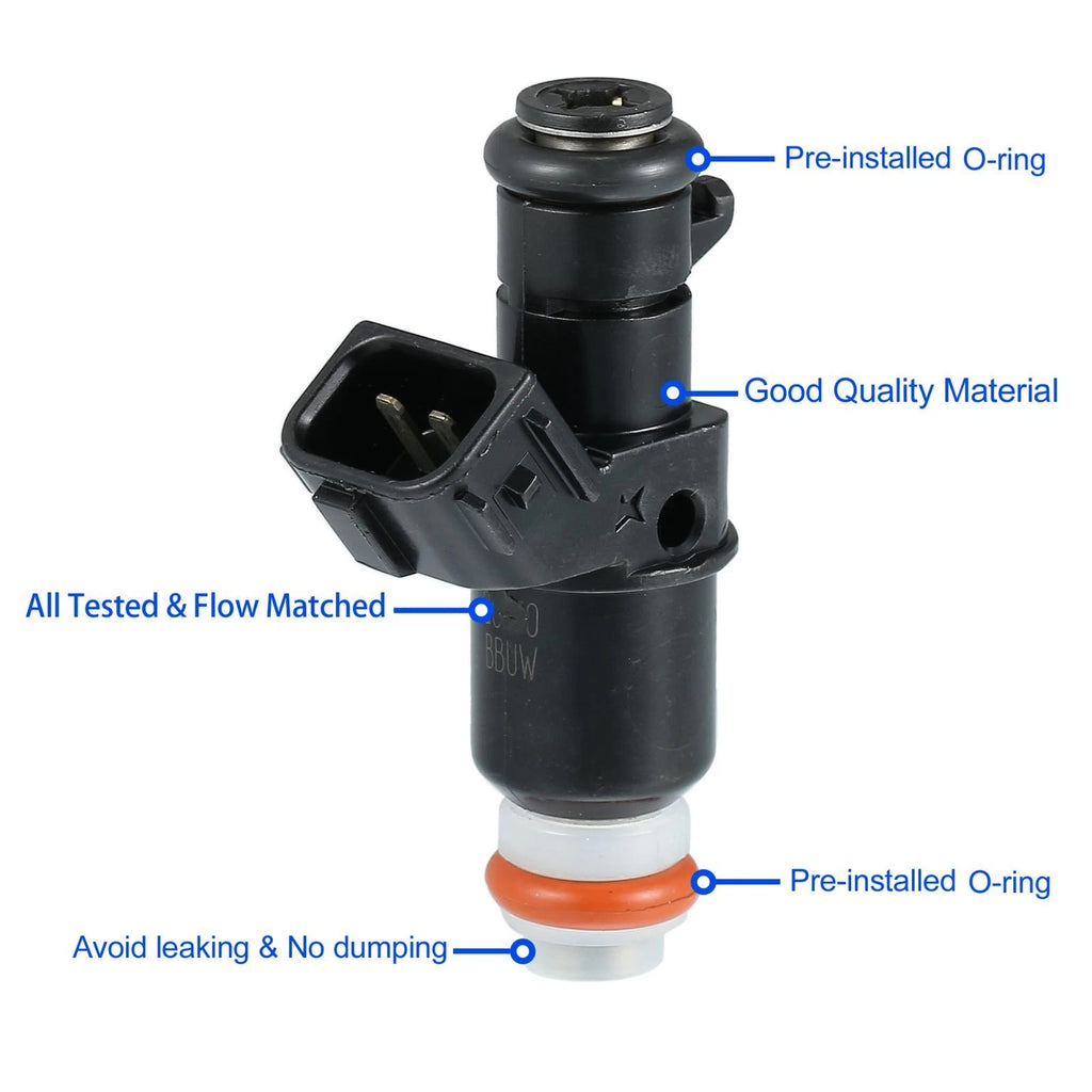 6pcs Fuel Injector Nozzle Replacement for Honda Odyssey 3.5L (2005–2017)