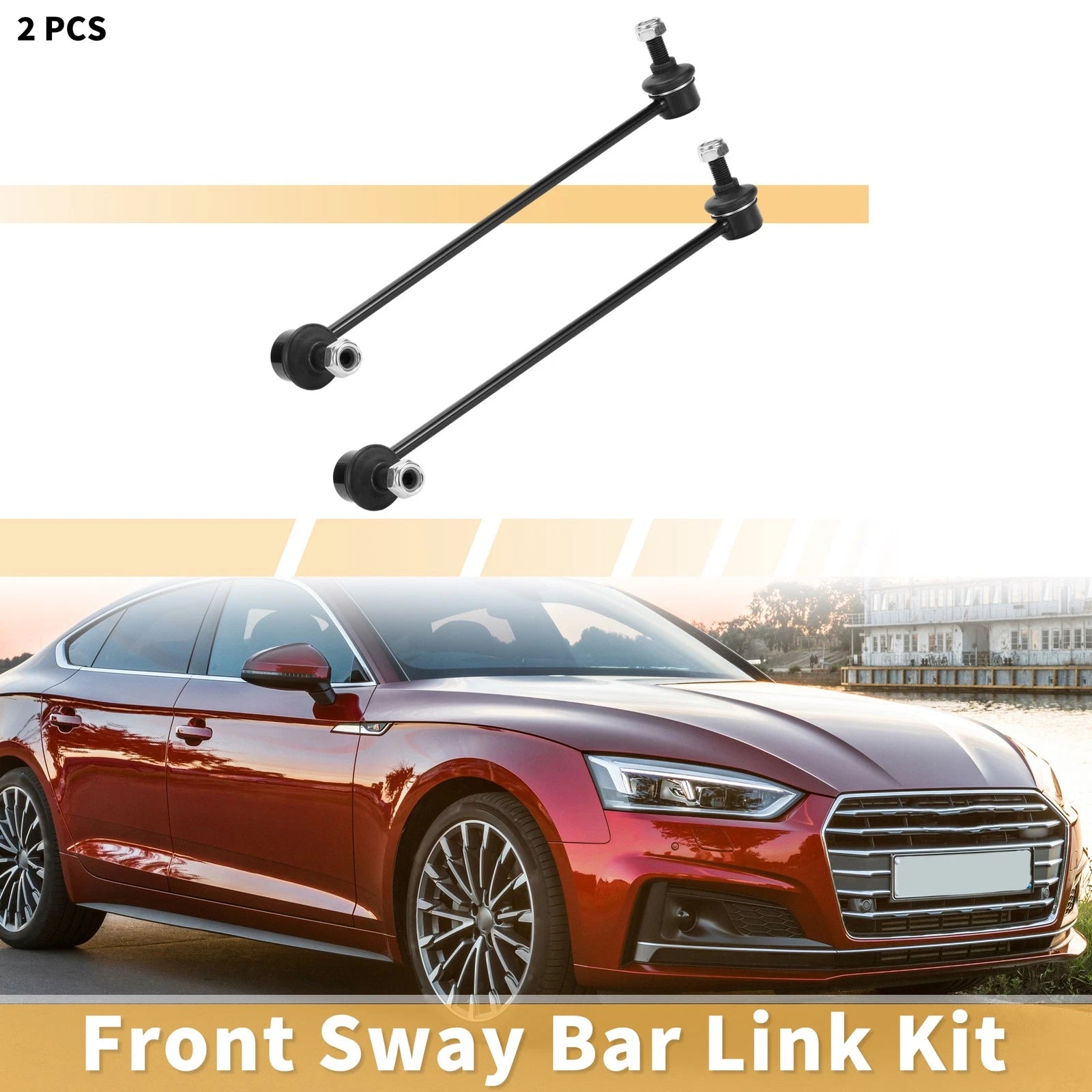 2pcs Front Stabiliser Sway Bar Link Replacement for Volkswagen Tiguan (2009–2012)