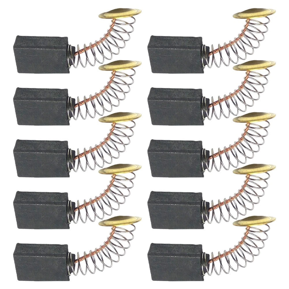 10Pcs Carbon Brushes for Angle Grinder Motor (Universal)