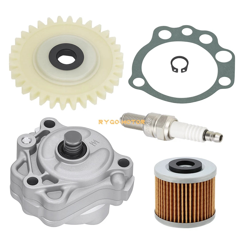 Oil Pump, Drive Gear, Oil Filter & Gasket for Yamaha Raptor 700/700R (2006–2024)