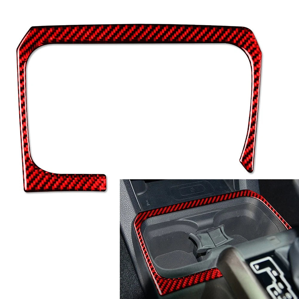 Central Control Water Cup Holder Frame Covers for Toyota Tacoma (2016–2023)