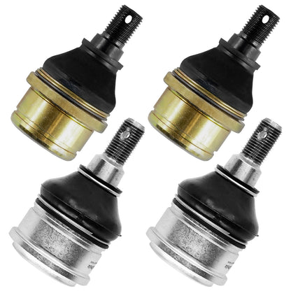 Caltric Front Upper and Lower Ball Joint Set for Honda Pioneer 700 (2017–2025)