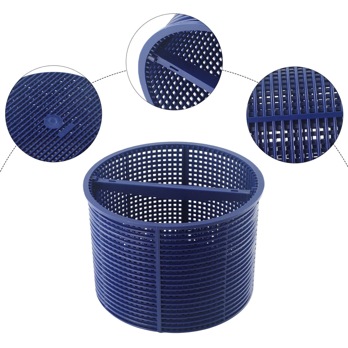 Skimmer Basket for Hayward (5" Height, 6-1/2" Diameter)
