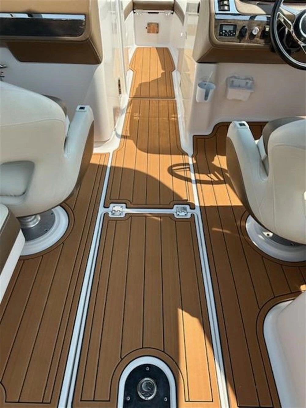 EVA Foam Teak Flooring Mat for Chaparral 257 SSX (2016)