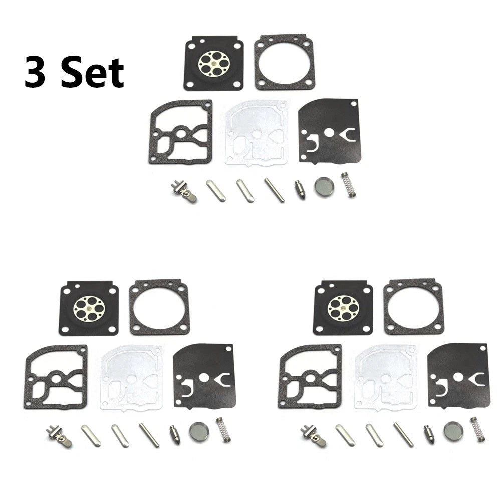 3X Carburetor Kit for Husqvarna 570 575XP 576XP (2005–2017) 537385601 Zama RB-130