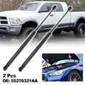2pcs Front Hood Lift Supports Gas Spring Replacement for Ram (2009–2018)