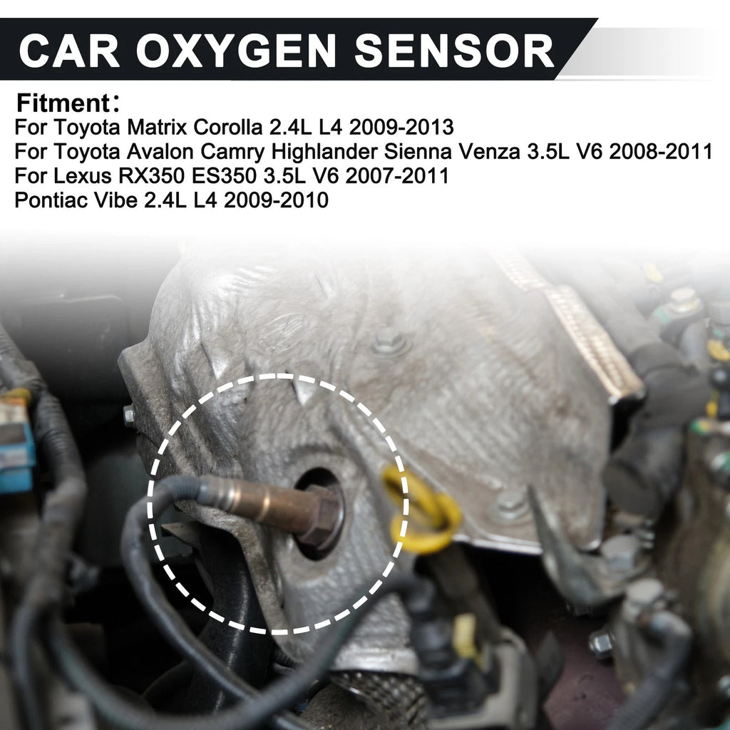 Upstream Oxygen Sensor for Toyota Corolla Matrix 2.4L L4 (2009–2013)