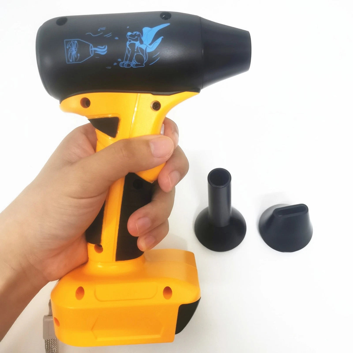 Portable Handheld Turbo Jet Fan Blowers For 18-20V Battery DCB200 DCB201 DCB203
