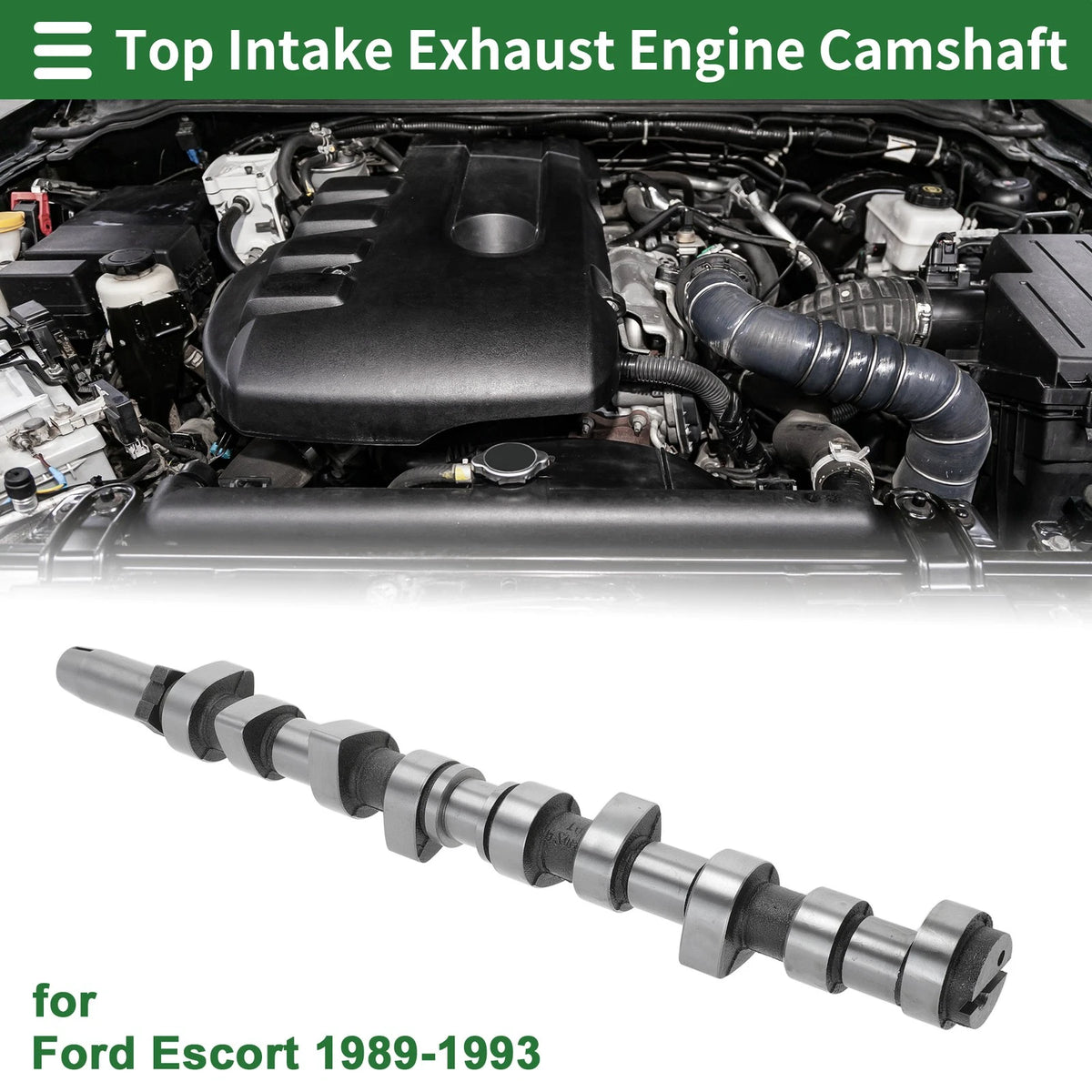 Camshaft for Ford Escort (1989–1993) No. 89FF6250AA 1 Pc