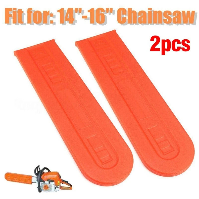 2X Chainsaw Bar Cover Scabbard Guard for Replacement
