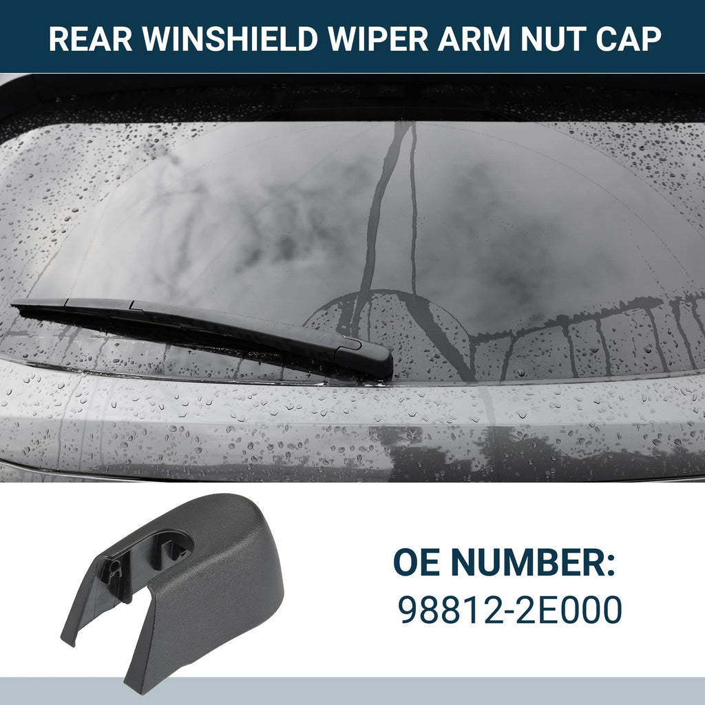 Rear Windshield Wiper Arm Nut Cap for Hyundai Tucson (2005–2009)