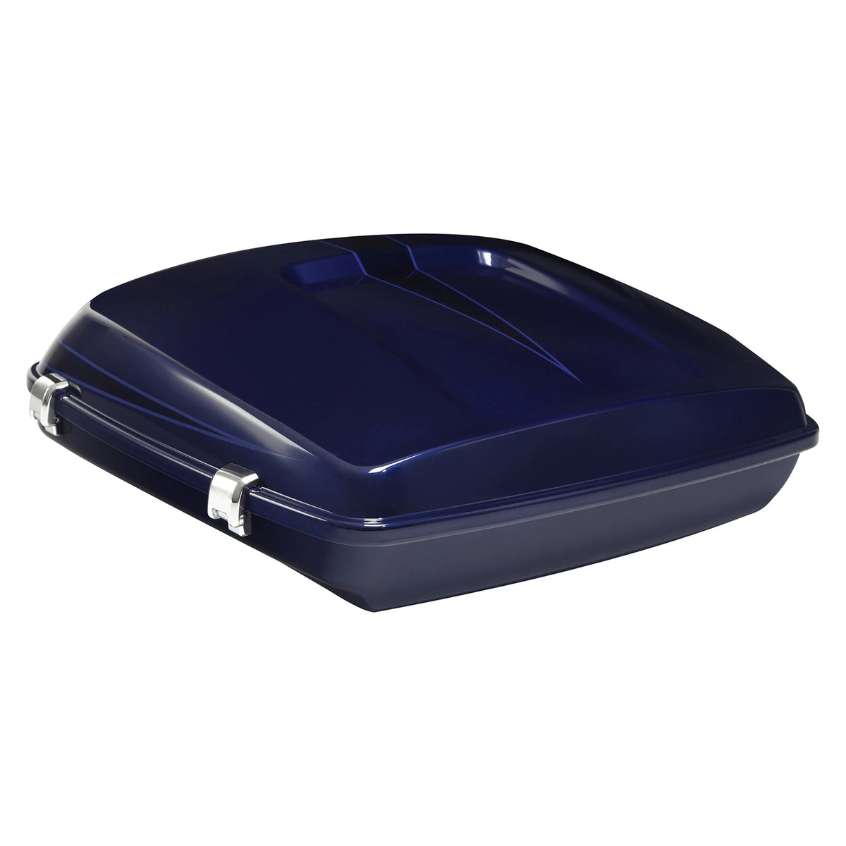 Razor Trunk for Harley Touring Electra Glide (2014–2025) Zephyr Blue/Black Sunglo