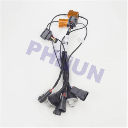 Headlight Wiring Harness Adapter for Honda Civic (2016–2020) Halogen to LED
