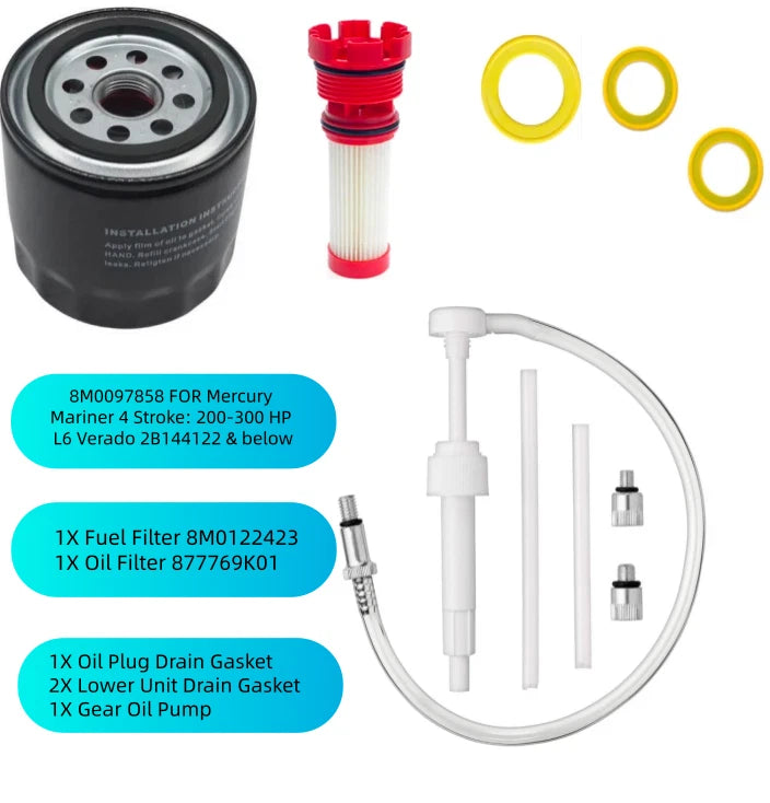 Outboard Oil Change Kit for Mercury (877761K01)