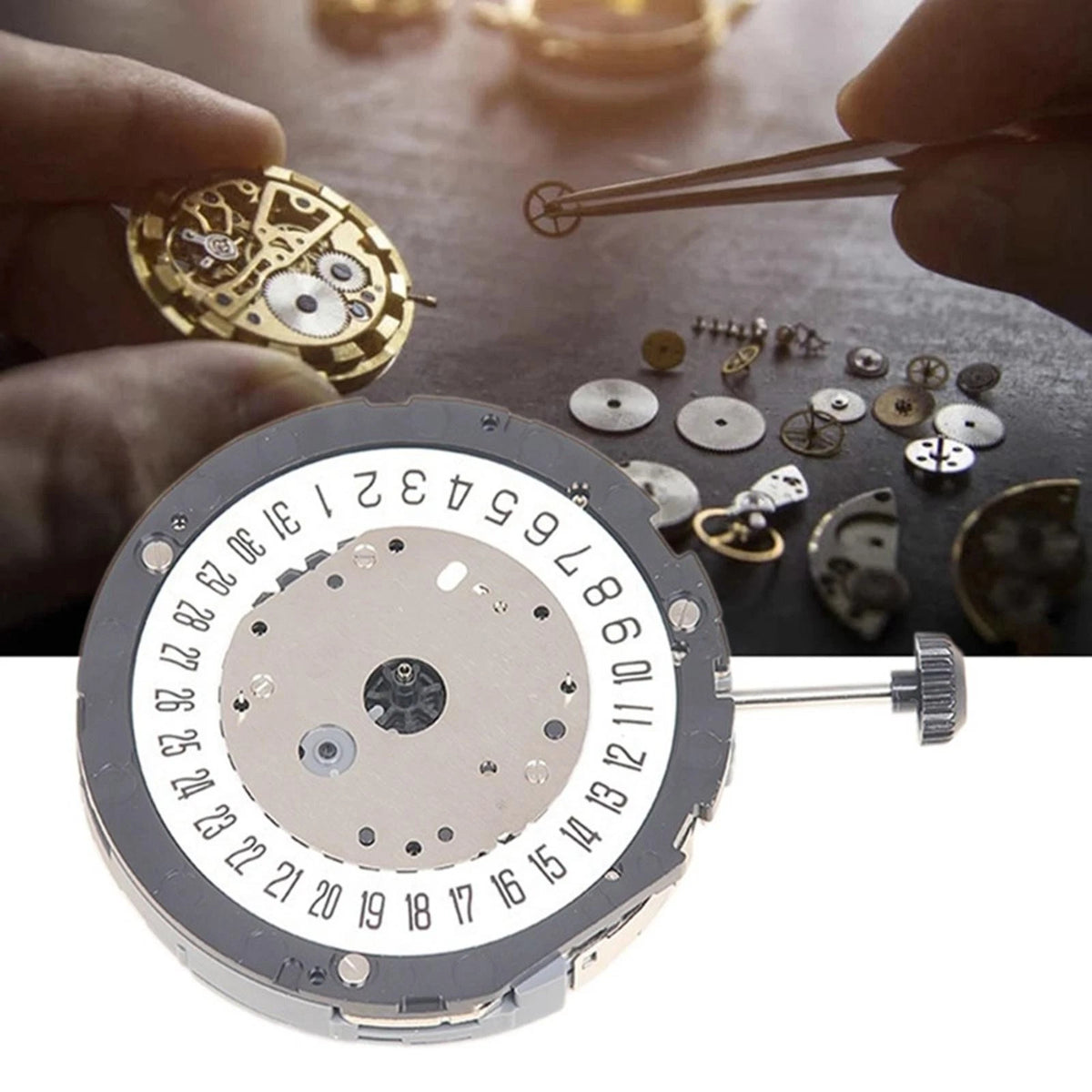 34.6mm Quartz Watch Movement for MIYOTA 6S21 C (Date At 4:30)