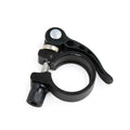 31.8mm Aluminum Alloy Quick Release Seatpost Clamp for Bicycle Saddle (Black)