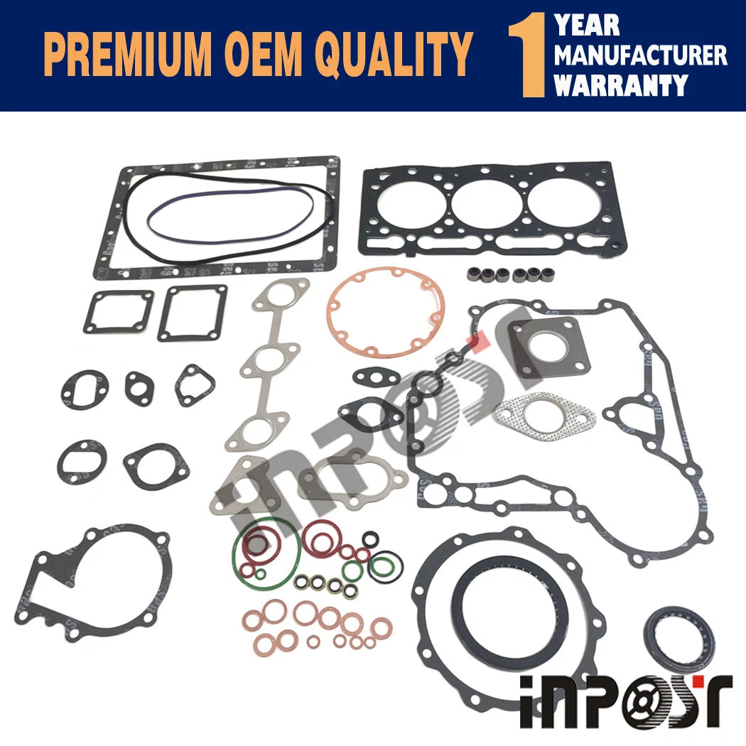 Full Gasket Set for Kubota D1305 Engine
