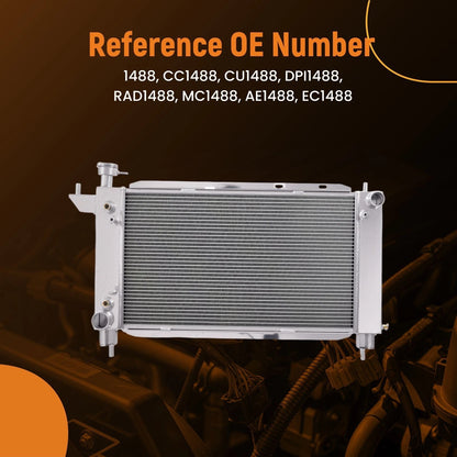 4 Row Aluminum Radiator for Ford Mustang (1994–1995) F4ZH8005BA