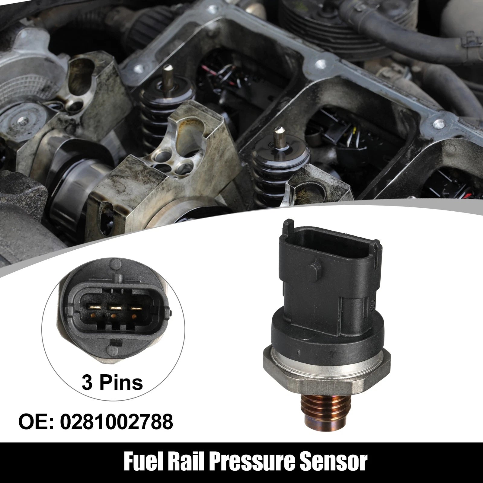 Fuel Rail Pressure Sensor Replacement for BMW 3 Series (2012–2018)
