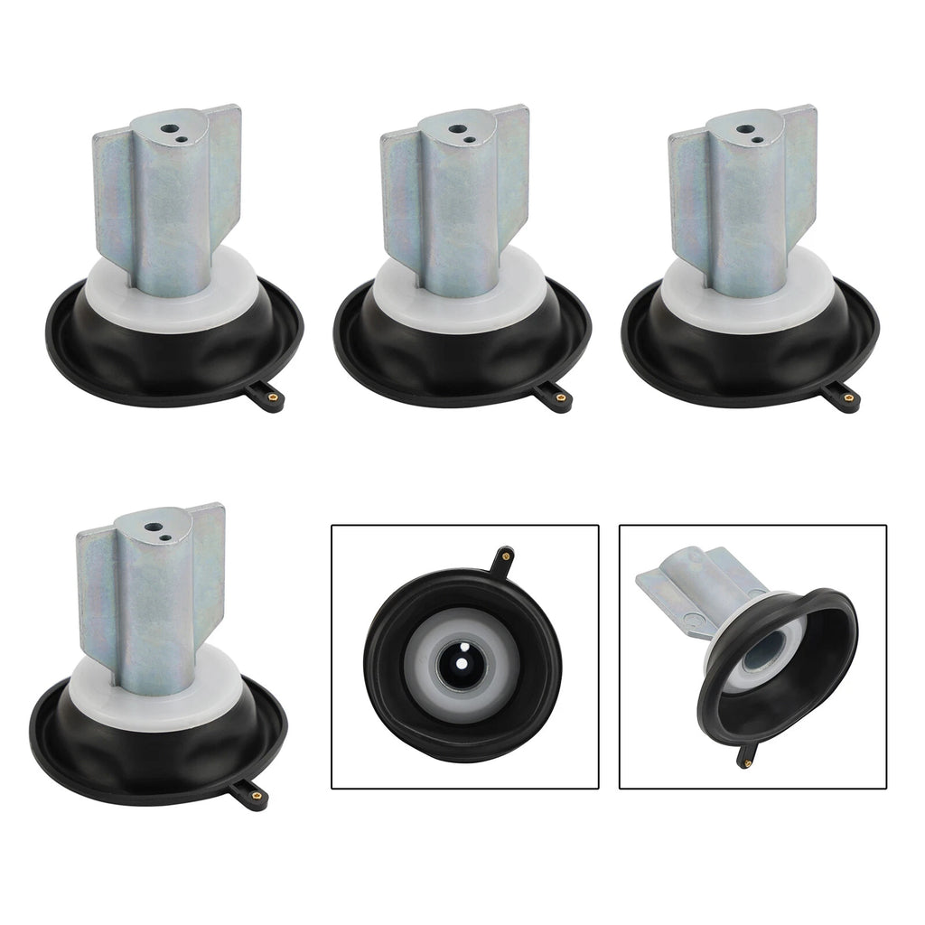 4X Carburetor Plunger Diaphragm for Kawasaki Prairie 700 (2002–2006)
