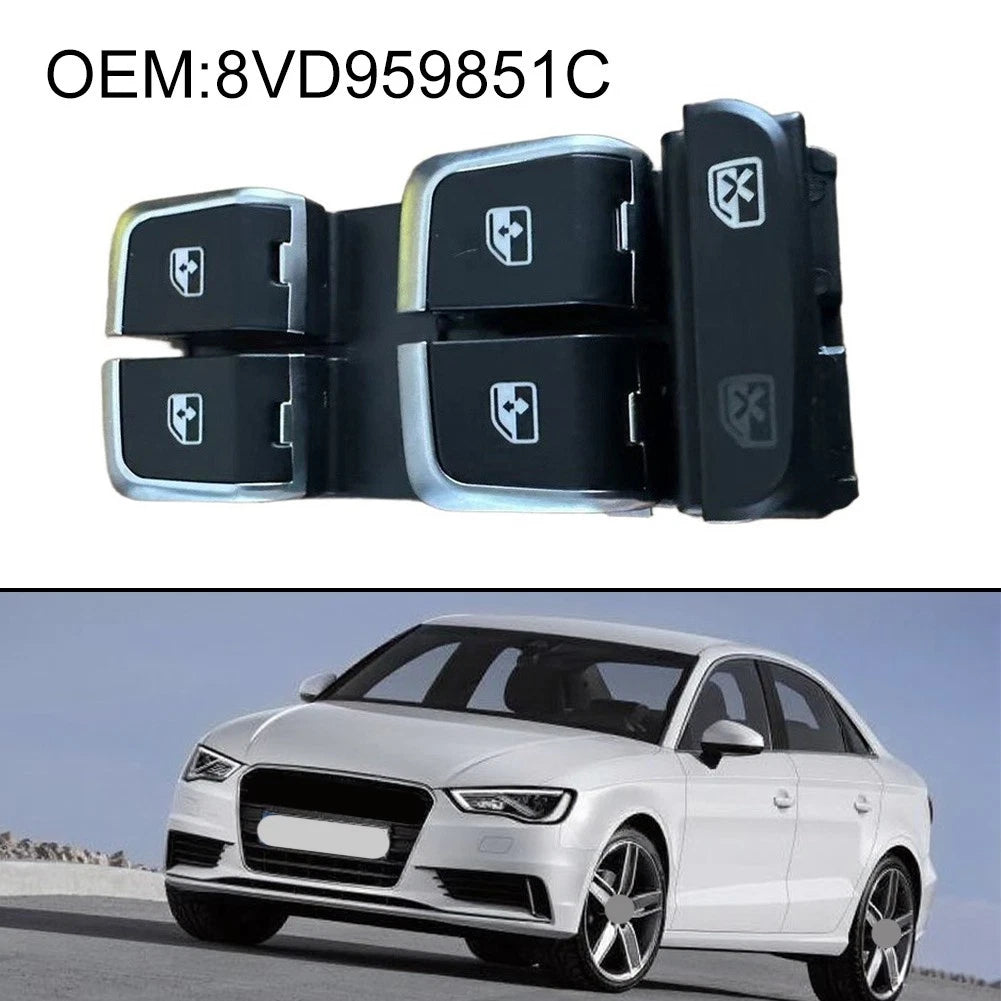 Replacement Window Switch 8VD959851C for Audi A3 S3 8V (2013–2020)